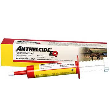 Anthelcide Eq Oxibendazole Paste De-wormer For Horses 24 Gram (6045)