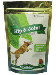 Naturvet Hip & Joint Soft Chews, 120 Chews