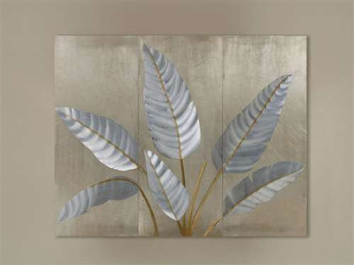 Nova Lighting Wg42541 Metallic Leaves, Wall Graphic