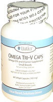 Omega Tri-v Caps For Small Breeds Up To 30 Lbs, 60 Count