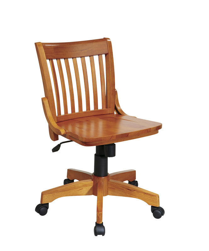 Office Star Osp Designs 101fw Deluxe Armless Wood Banker