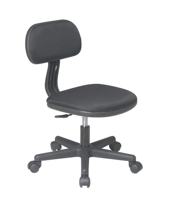 Office Star Osp Designs 499-3 Task Chair In Black Fabric