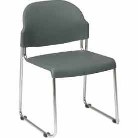 Office Star Work Smart Stc3030c30-2 30 Pack Stack Chair With Plastic Seat And Back