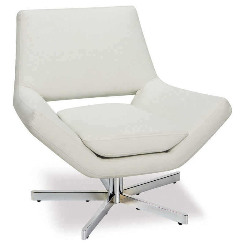 Office Star Ave Six Yld5130-w32 Yield 31" Wide Chair In White Faux Leather