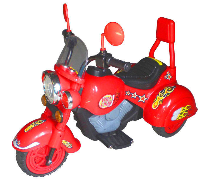 Harley Style Wild Child Motorcycle Red - Battery Operated
