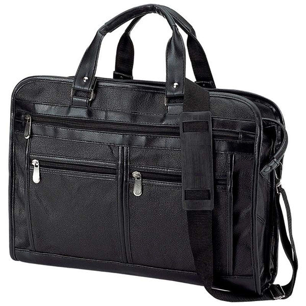 Embassy™ Solid Genuine Leather Portfolio/briefcase