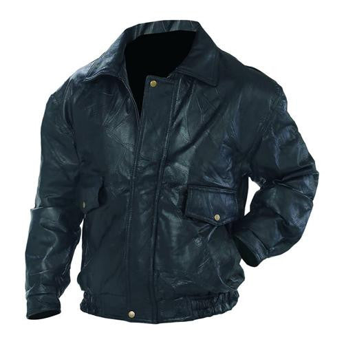 B&f System Gfeuct3x Napoline Roman Rock Design Genuine Leather Jacket
