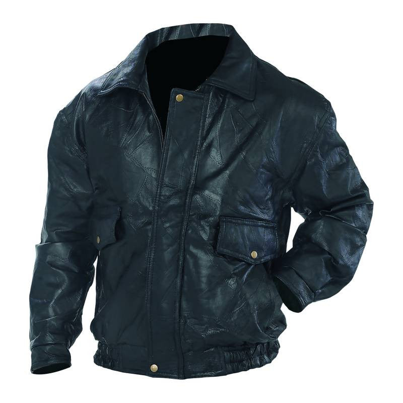B&f System Gfeuct4x Napoline Roman Rock Design Genuine Leather Jacket