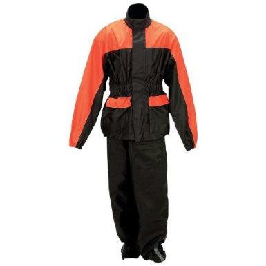 B&f System Gfrspk23 Diamond Plate Motorcycle Rain Suit