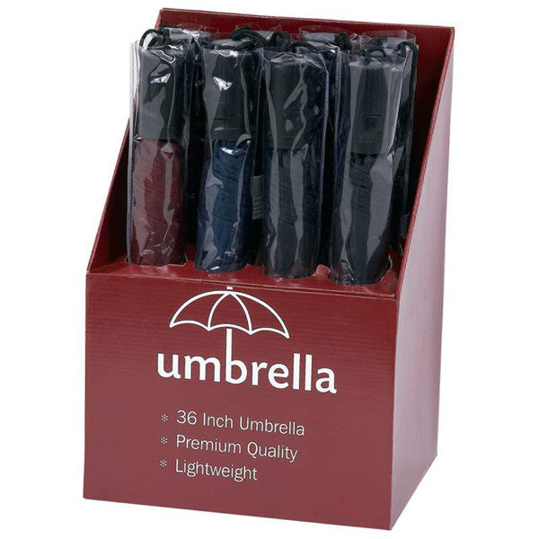 All-weather™ 12pc Umbrella Display Box