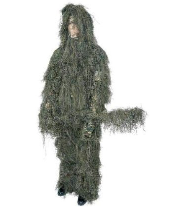 B&f System Spghilxl Classic Safari 4pc Woodland Ghillie Suit