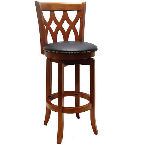 Boraam 24" Cathedral Swivel Stool - Es Cherry (40224)