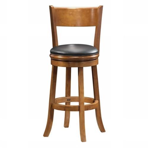 Boraam 24" Palmetto Swivel Stool - Fruitwood (45124)