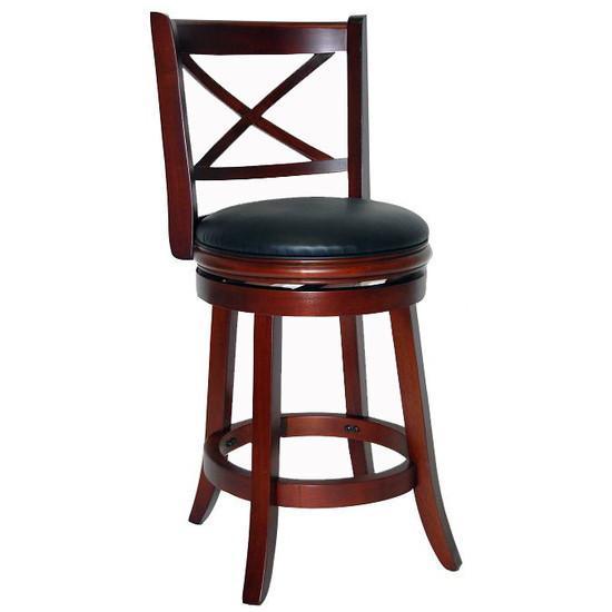 Boraam 29" Georgia Swivel Stool - Lt. Cherry (49629)