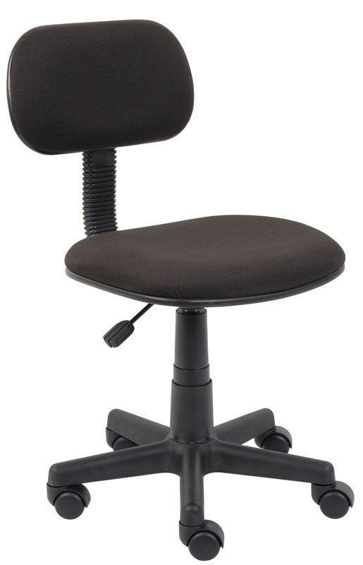 Boss Office Products B205-bk Boss Black Fabric Steno Chair