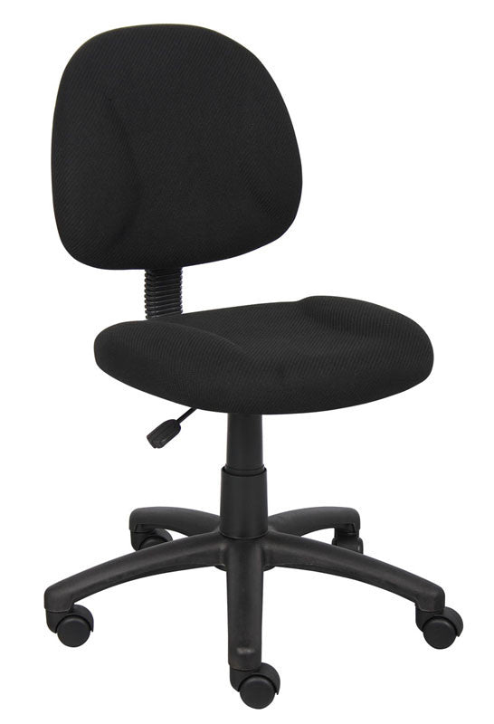 Boss Office Products B315-bk Boss Black Deluxe Posture Chair