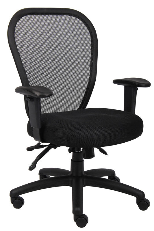 Boss Office Products B6008 Boss Mesh Chair W/3 Paddle Mech