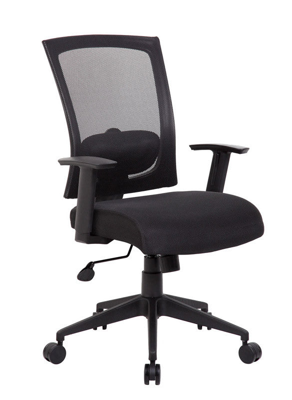 Boss Office Products B6706-bk Boss Mesh Back Task Chair