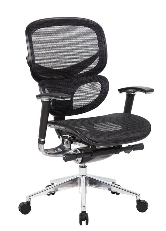Boss Office Products B6888-bk Boss Multi-function Mesh Chair