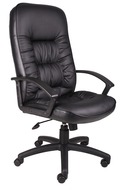 Boss Office Products B7301 Boss High Back Leatherplus Chair
