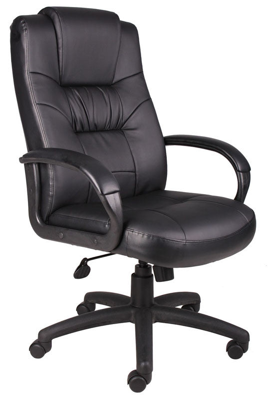Boss Office Products B7501 Boss Executive High Back Leatherplus Chair