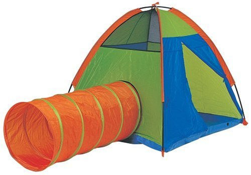 Pacific Play Tents 30414 Hide Me - Tent & Tunnel Combination - Neon
