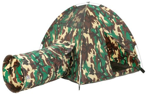 Pacific Play Tents 30415 Command Hq Tent & Tunnel Combo