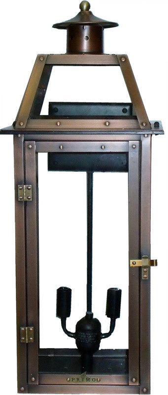 Primo Lanterns Pl-25e 24.8" Height Csa Designed Certified Outdoor Wall Mounted Electric Lantern From The Bienville Collection