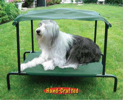 Puppywalk Breezy Bed Large Green - For Dogs Up To 60 Lbs (pwbb101)