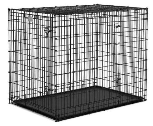 Qpets Qpc-100xl Folding Dog Kennel Crate Cage W/ Abs Tray 36"l X 23"w X 26"h For X-large Dogs