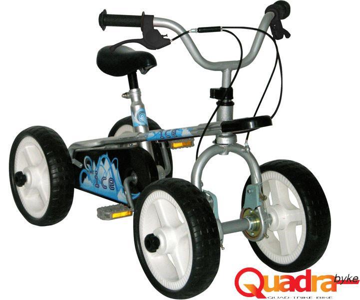 Quadra Qb-91052 Byke - Three Bikes In One - Silver