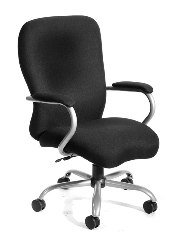 Boss Office Products B990 Boss Heavy Duty Microfiber Chair - 350 Lbs