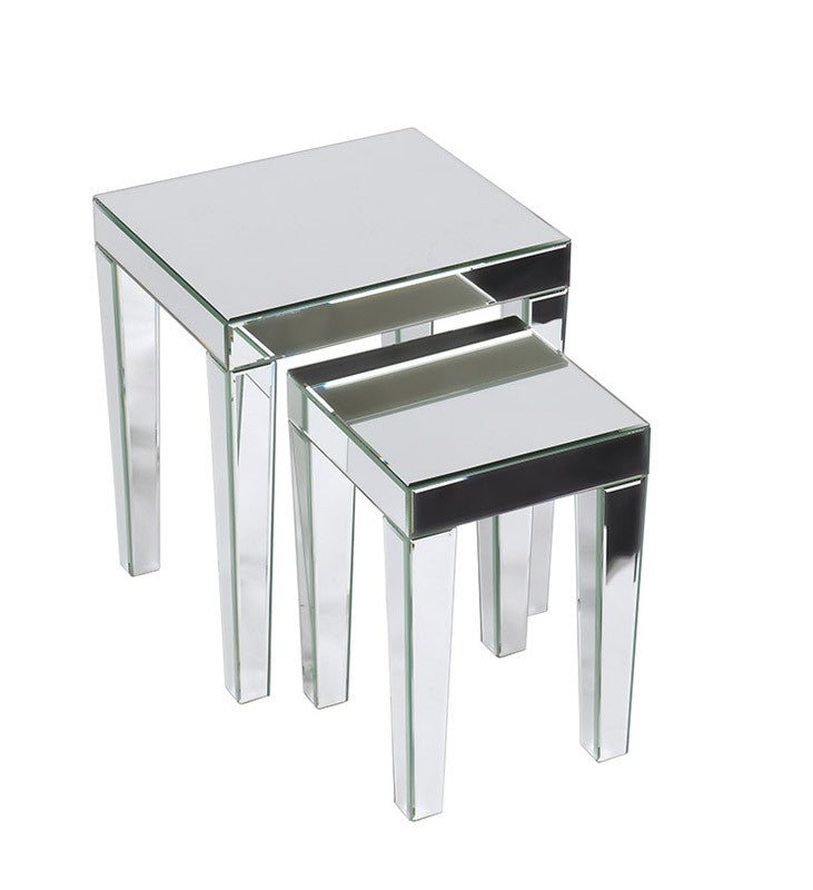 Office Star Ave Six Ref19-slv Reflections Nesting Tables