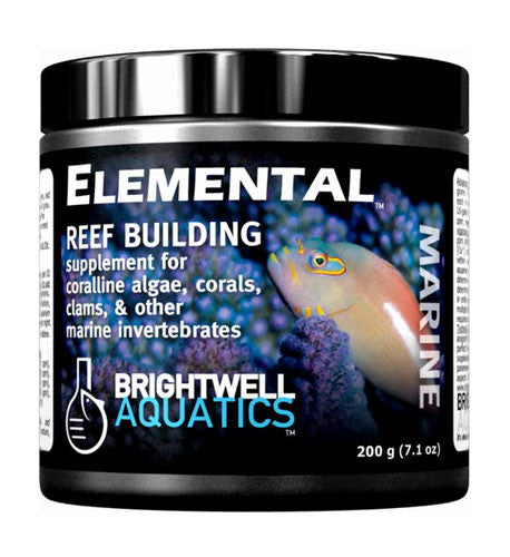 Brightwell Aquatics Elemental Dry Reef Building Supplement, 400 Grams