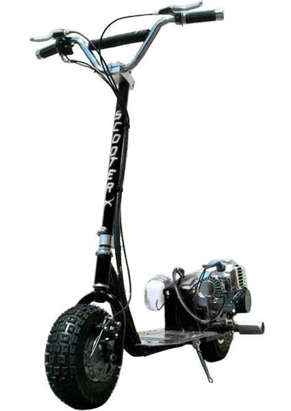 Scooterx Dirt Dog 49cc Black Gas Scooter