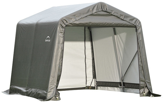 Shelterlogic 71802 8x8x8 Ft. Peak Style Shelter Gray