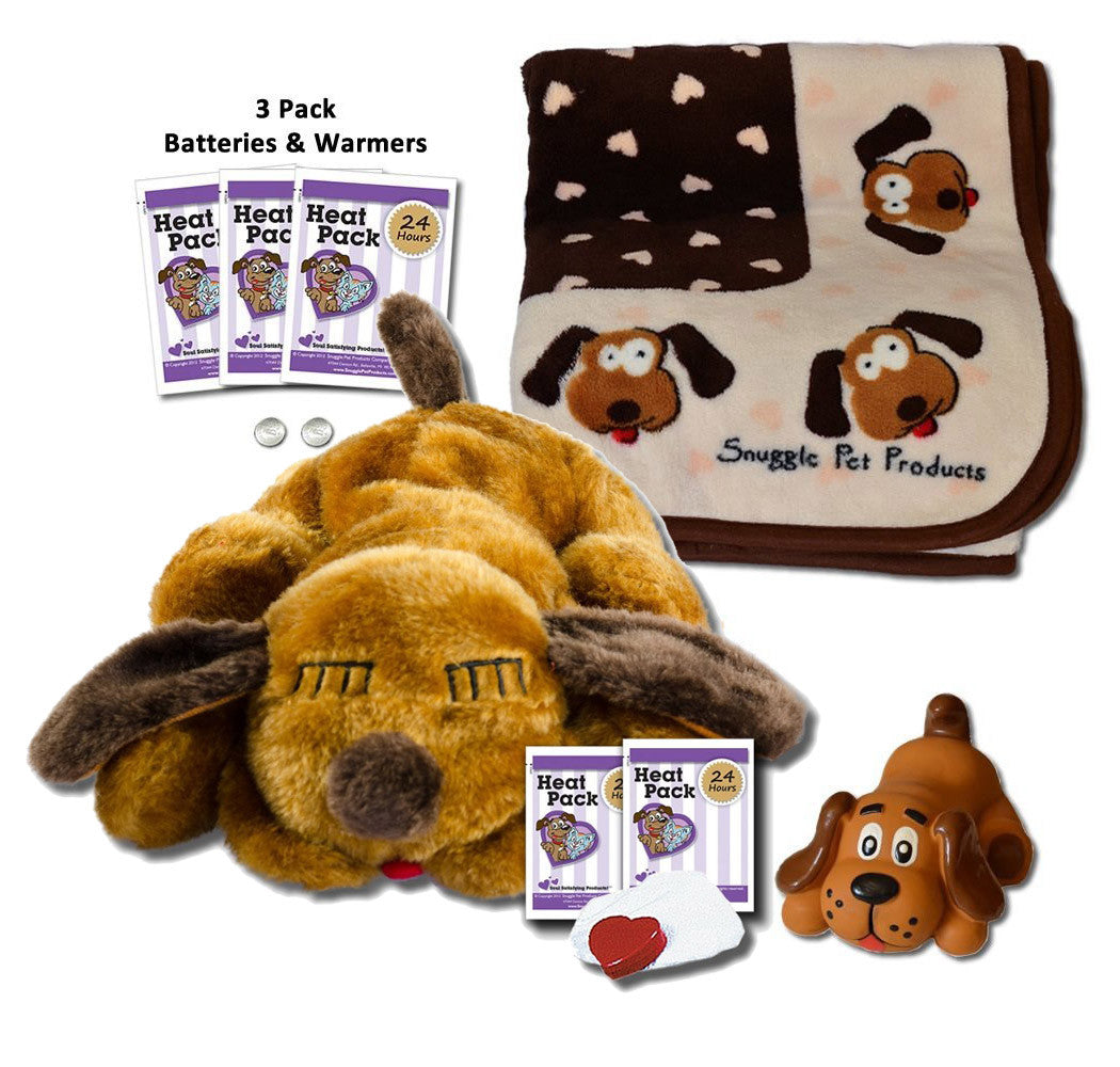 Snugglepuppie Brown Mutt Puppy Starter Kit