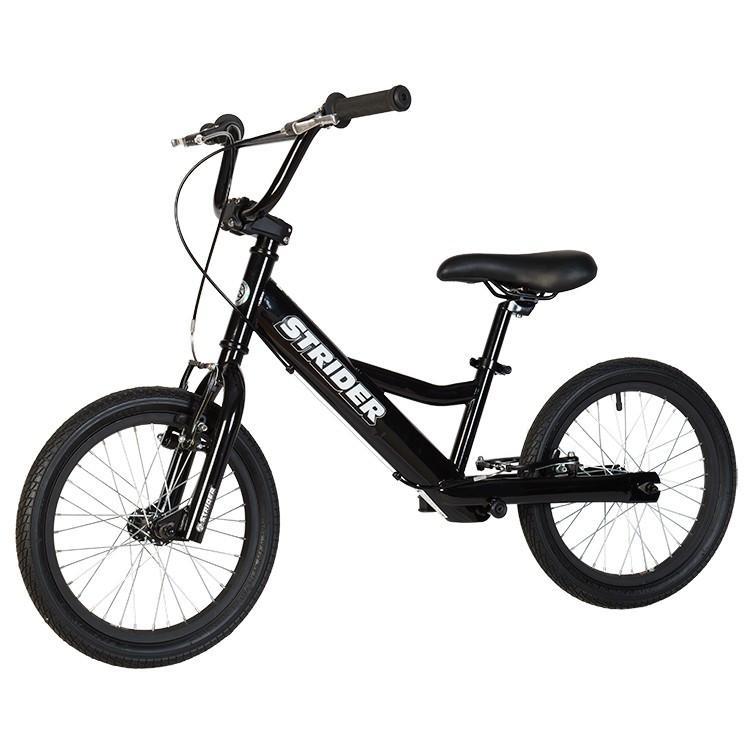 Strider 16 Sport No-pedal Balance Bike - Black