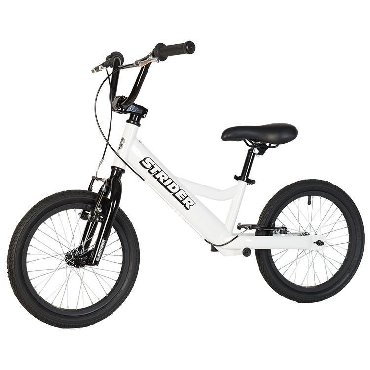 Strider 16 Sport No-pedal Balance Bike - White