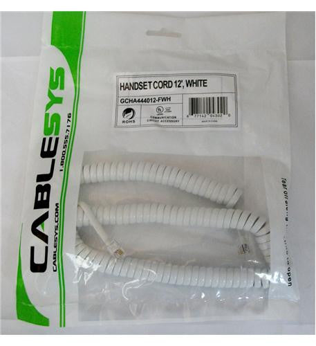 Cablesys 1200wh Gcha444012-fwh / 12