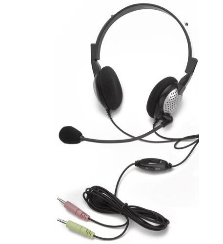 Andrea Headsets And-nc185vm Noise Canceling Stereo Headset With Volu