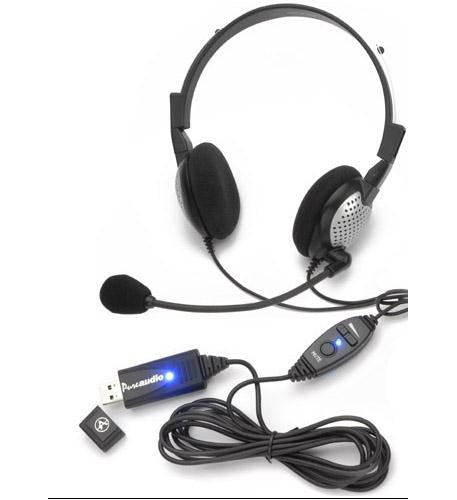 Andrea Headsets And-nc185vmusb High Quality Digital Stereo Usb Headset