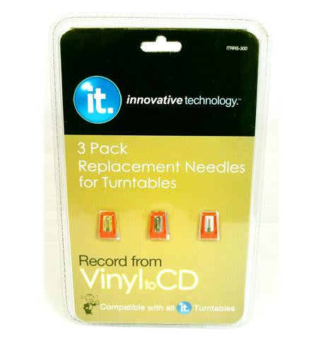 Innovative Technology Itrrs-300 (3) Pack Needles For Itvs-750