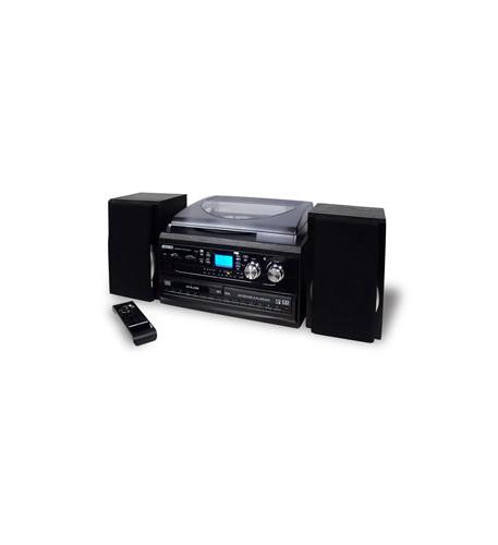 Spectra Merchandising Jen-jta-980 3-speed Turntable With 2 Cd Player/