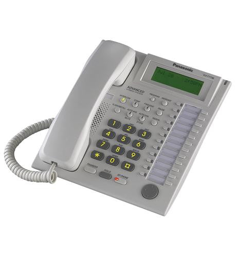 Panasonic Business Telephones Kx-t7736 Bts W/ Large Lcd - White