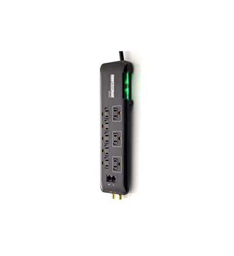 Minuteman Ups Mm-mms686sct Slim, 8 Outlet 1080 Joule Surge Strip