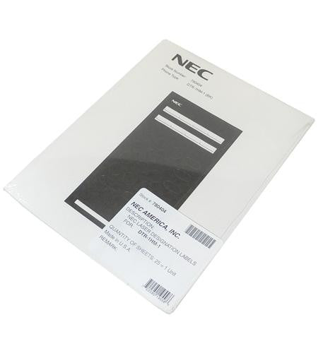 Nec Dsx Systems Nec-780404 Desi Labels For Analog 780026