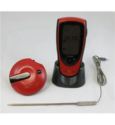 Oregon Scientific Or-aw131blr Talking Wireless Bbq/oven Thermometer