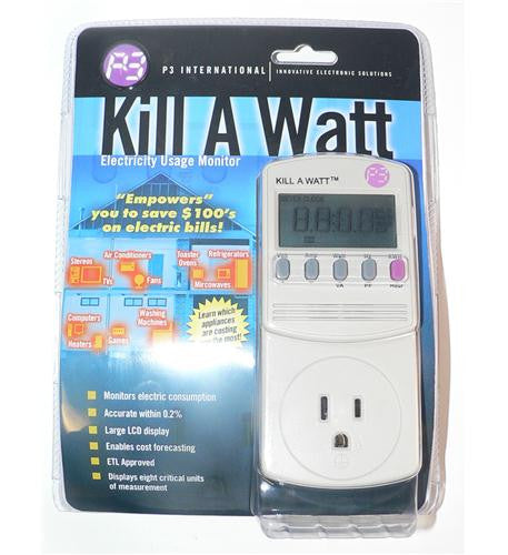 P3 International P3-p4400 Kill-a-watt Electric Usage Monitor