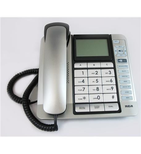 Telefield N.a. Rca-1114-1bsga Corded Desk Phone, Cid,itad, Tilt Screen